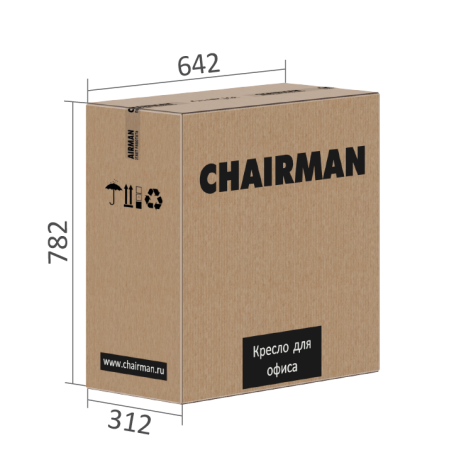 Кресло руководителя Chairman 727 TW ткань