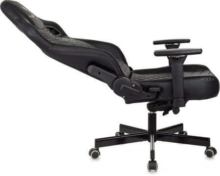Кресло игровое Knight Hunter экокожа черная